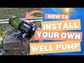 Harbor Freight Well Pump Installation