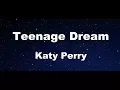 Download Lagu Teenage Dream - Katy Perry Karaoke【Guide Melody】
