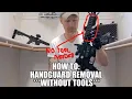 How To AR-15 Handguard removal WITHOUT TOOLS M P 15 sport 2