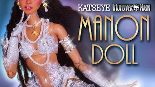 Making a MANON DOLL 🧜🏾‍♀️🤍 [ KATSEYE x MONSTER HIGH ]