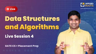 Interactive problem solving session on DS ALGO PART 4 GATE CS 2022 GATE APPLIED COURSE