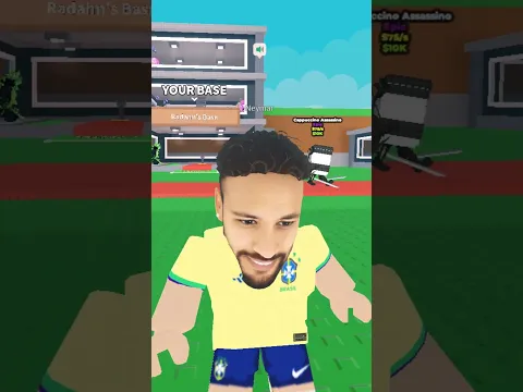 Se Fingiram de Neymar para Roubar a Criança no Roube um Brainrot 🤣 #roblox #roubeumbrainrot