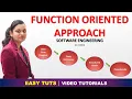 Function Oriented Design Strategy Software Engineering EASY TUTS BY PRIYANKA GUPTA