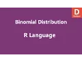 R Programming Binomial Distribution