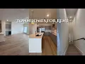 San Antonio NEW Townhomes for Rent Walkthrough Tour Must see