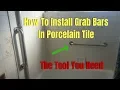 How To Install Bathroom Grab Bars