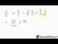 Pre-Algebra Lesson Simplifying Complex Fractions