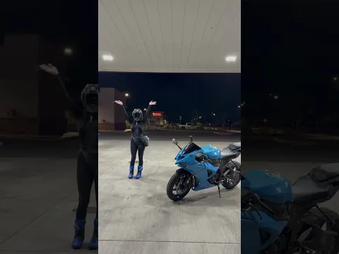 Turning into a bike @ittybittymaeee  #motorcycle #bikergirl #biker