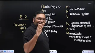 Vit B12-Mnemonic to remember in 1 min