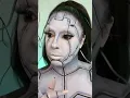 What is your objective Robot makeup body paint