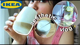 Download Cheap IKEA Aesthetic + Coffee \u0026 Infused Water Recipe Vlog | ninacurly MP3