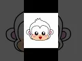 Monkey Coloring Page