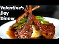 Full Valentine s Day Dinner From Start To Finish Glazed Lamb Chops Recipes