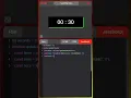 Simple Countdown Timer HTML CSS JavaScript
