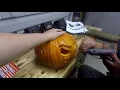 Pumpkin Carving With DREMEL JackSkelington Halloween 2021