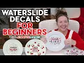 Waterslide Decals for Beginners The Secret to a Perfect Transfer Application