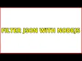 Filter JSON with NodeJS