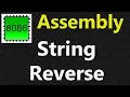 Program to reverse String in Assembly 8086 String Reverse 8086 How to reverse a string in 8086