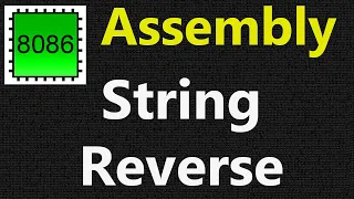 Program to reverse String in Assembly 8086 String Reverse 8086 How to reverse a string in 8086