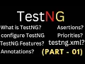 TestNG in Selenium WebDriver TestNG Tutorial Part - 01 TestNG framework in Selenium WebDriver