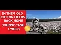 In Them Old Cotton fields Back Home JOHNNY CASH