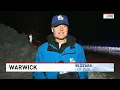 Blizzard leaves heavy snowfall power outages in Warwick
