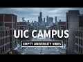 UNIVERSITY OF ILLINOIS CHICAGO UIC Winter break 2026 empty campuses Partial campus tour 4k