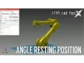 Angle Constraint Resting Position Limits Autodesk Inventor