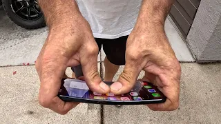 100 Hands vs iPhone 17 Air - Will it Bend?