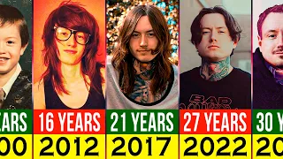 Noah Sebastian of Bad Omens Transformation from Age 1 to 30