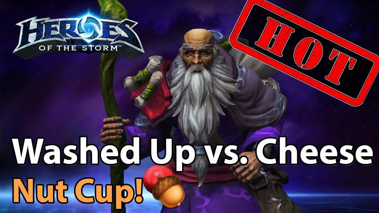 ► Heroes of the Storm: Washed Up vs. Team Cheese - Nut Cup