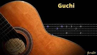guchi jennifer tutorial guitar tabs