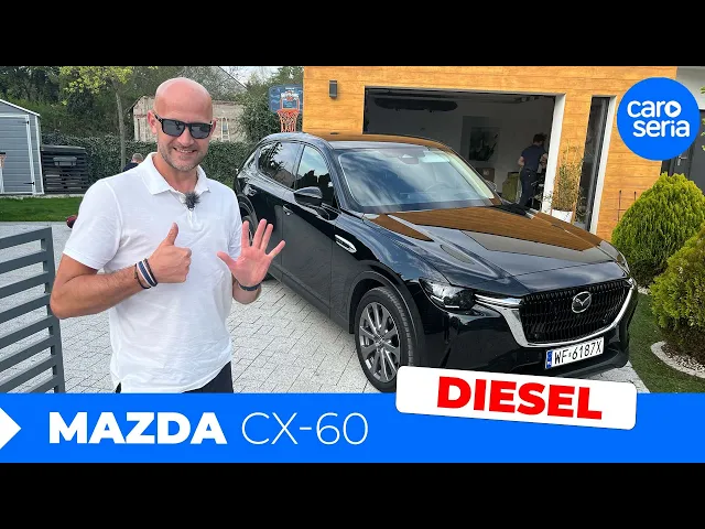 Mazda CX-60 diesel, czyli wypadek przy pracy! (TEST PL/ENG 4K) | CaroSeria