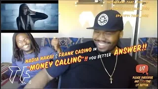 nadia nakai u0026 frank casino money calling official music video thatfire reaction 