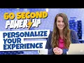 Qmlativ Employee Power-Up Personalize Your Experience