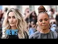 See Janet Jackson s Sweet Moment With Niece Paris Jackson at Paris Fashion Week E News