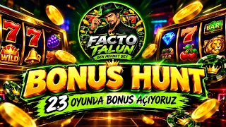 BONUS HUNT 🔷 23 SLOT OYUNUNDA BONUS AÇIYORUZ 🔷 #bonushunt #slot #slotvideoları #türkçebonushunt