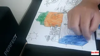 Color The Picture Of Border Guards Working And Guarding The Border 17 - Believe