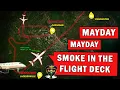 SMOKE ONBOARD TERRIBLE WEATHER United Emergency near Savannah