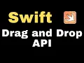 How to use Drag and Drop API in iOS