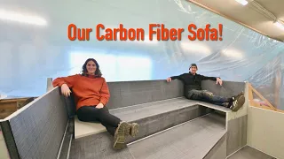 We Built a Carbon Fiber Sofa For Our 50ft Sailboat – Ep. 435 RAN Sailing