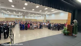 Prayer at end of Chatham Sheriff Swearing in ceremony - 7 30 26