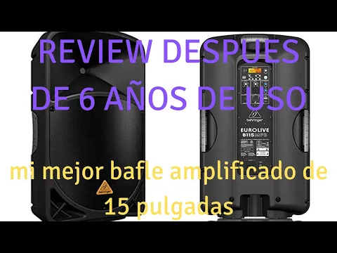 Download MP3 REVIEW DE MI BAFLE AMPLIFICADO BEHRINGER EUROLIVE 115MP3|| DJSORIA13