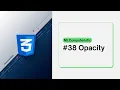 CSS Opacity - How opacity works in CSS CSS tutorials for absolute beginners