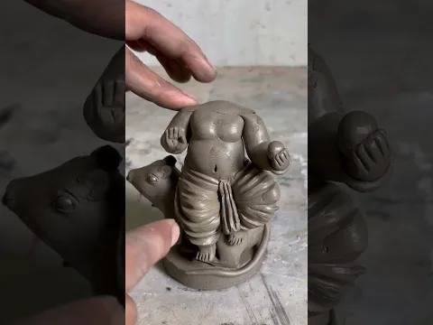 ganesh chaturthi Special making | easy ganesha making | how to make Ganesha #Shorts