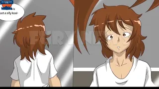tg comic sapphirefoxx boy into girl body swap tg animation transformations 555