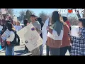 ICE Protest in La Junta Colorado - High School Students Walked Out of Class to Protest on Feb 12th