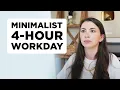 This is how I plan my minimalist work week