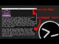 Adding a scrollbar to my GUI framework
