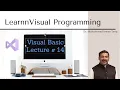 Visual Programming Lecture In Urdu and Hindi - Learn Loops
